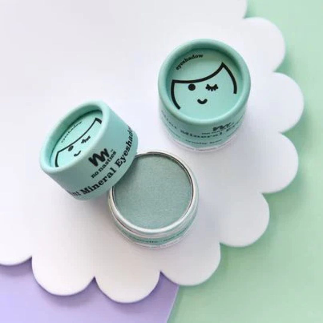 No Nasties - Kids Makeup Pressed Powder MINTY GREEN