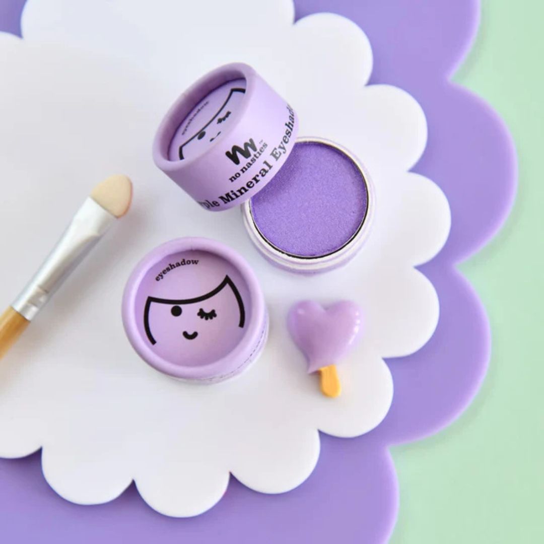 No Nasties - Kids Makeup Pressed Powder PURPLE