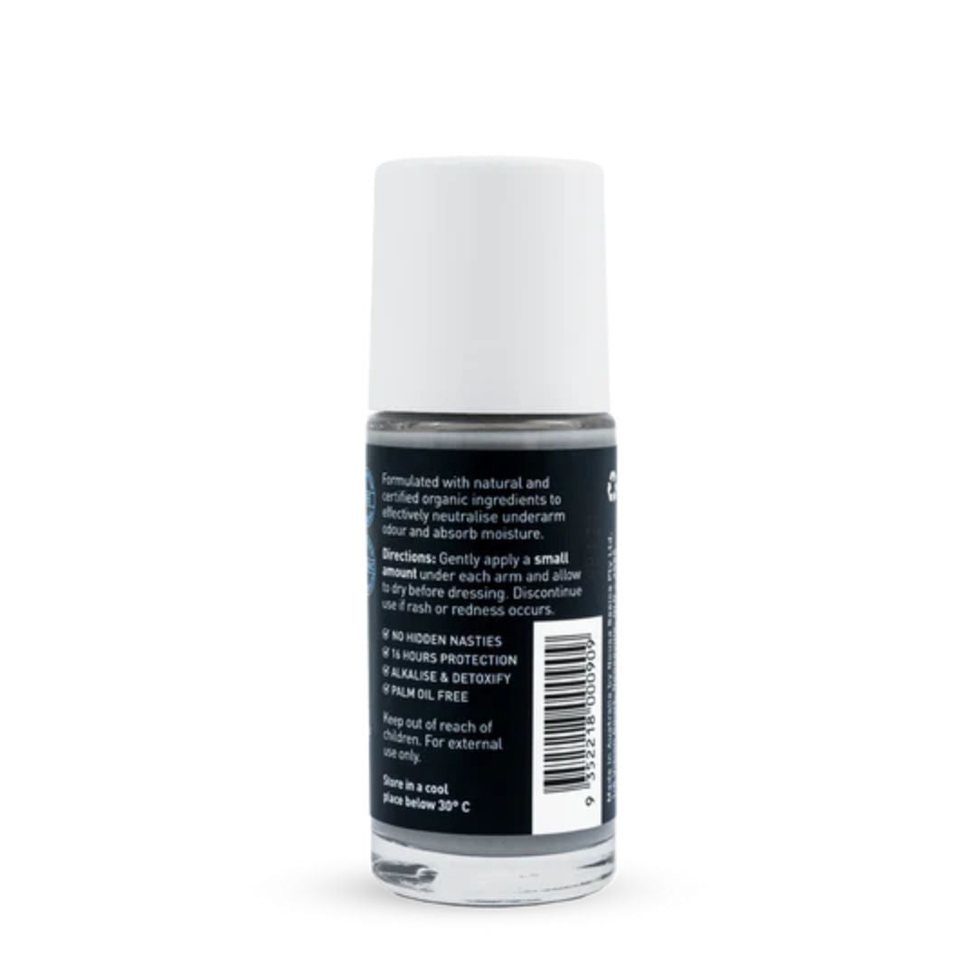 Noosa Basics - Roll-On Deodorant - ACTIVATED CHARCOAL