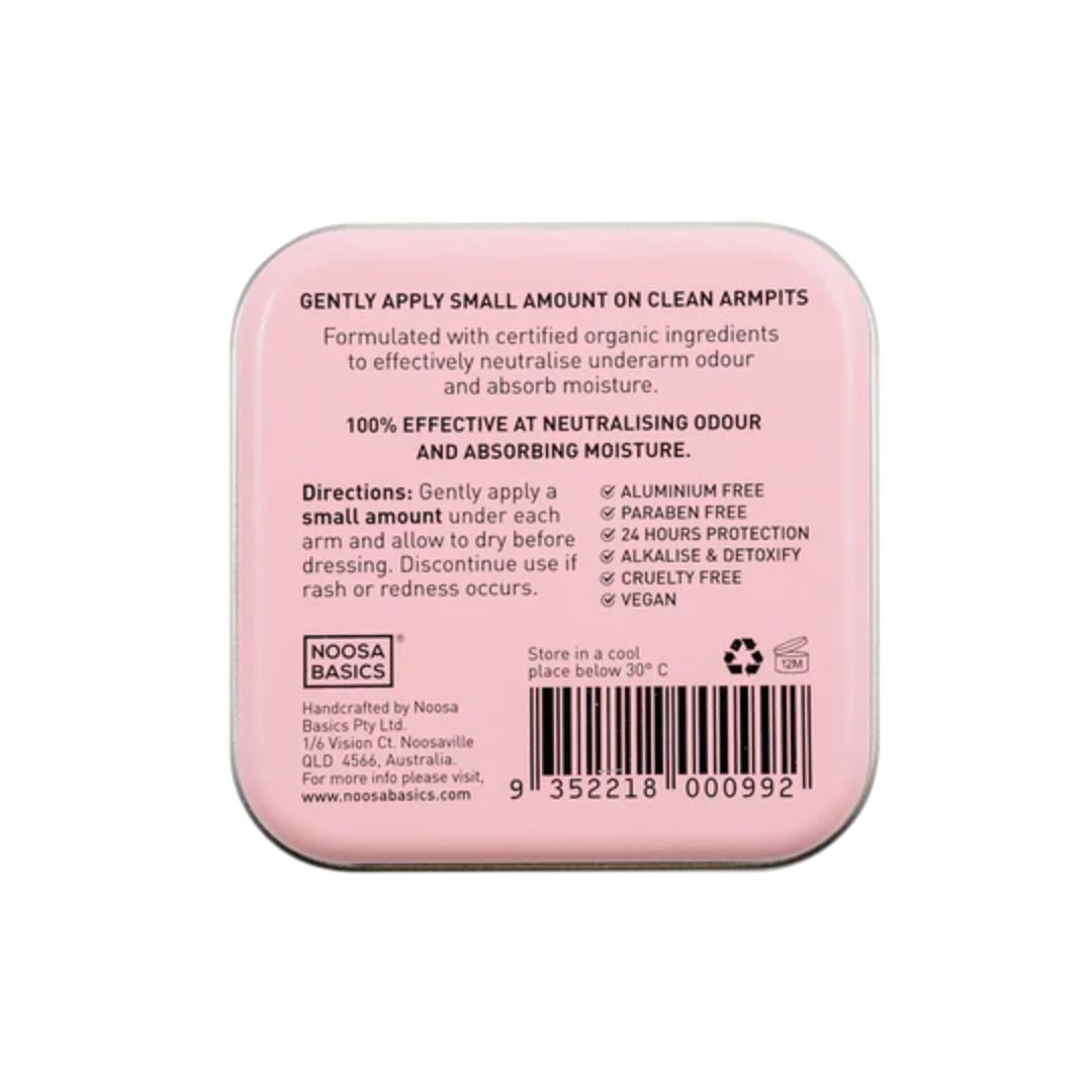 Noosa Basics - Organic Deodorant Cream - ROSE & FRANKINCENSE
