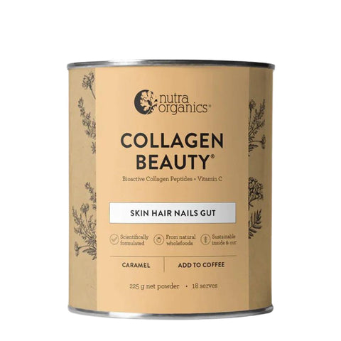 Nutra Organics - Collagen Beauty™ CARAMEL | 225g BB 12/2024