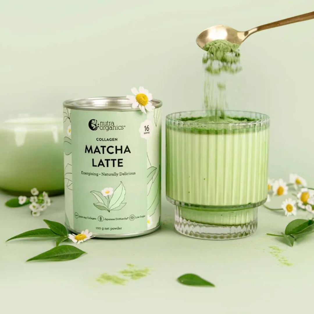 Nutra Organics - Collagen Matcha Latte 100g