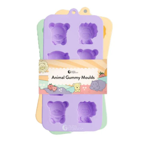 Nutra Organics - Animal Gummy Moulds (3 pack)