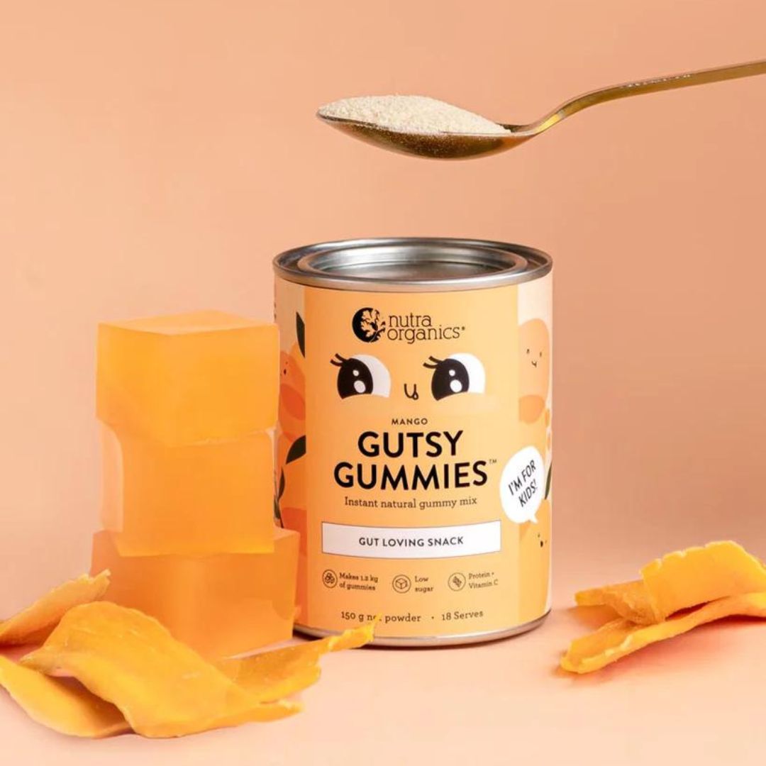 Nutra Organics - Gutsy Gummies - MANGO | 150g