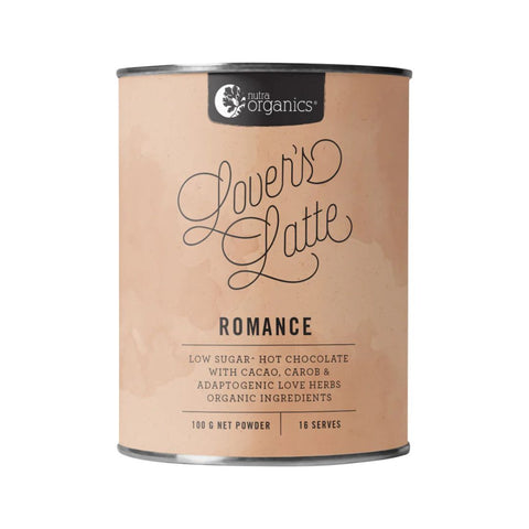 Nutra Organics - Lovers Latte (Romance) 100g BB 01/2025