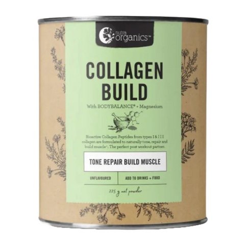 Nutra Organics - Collagen BUILD Unflavoured | 225g