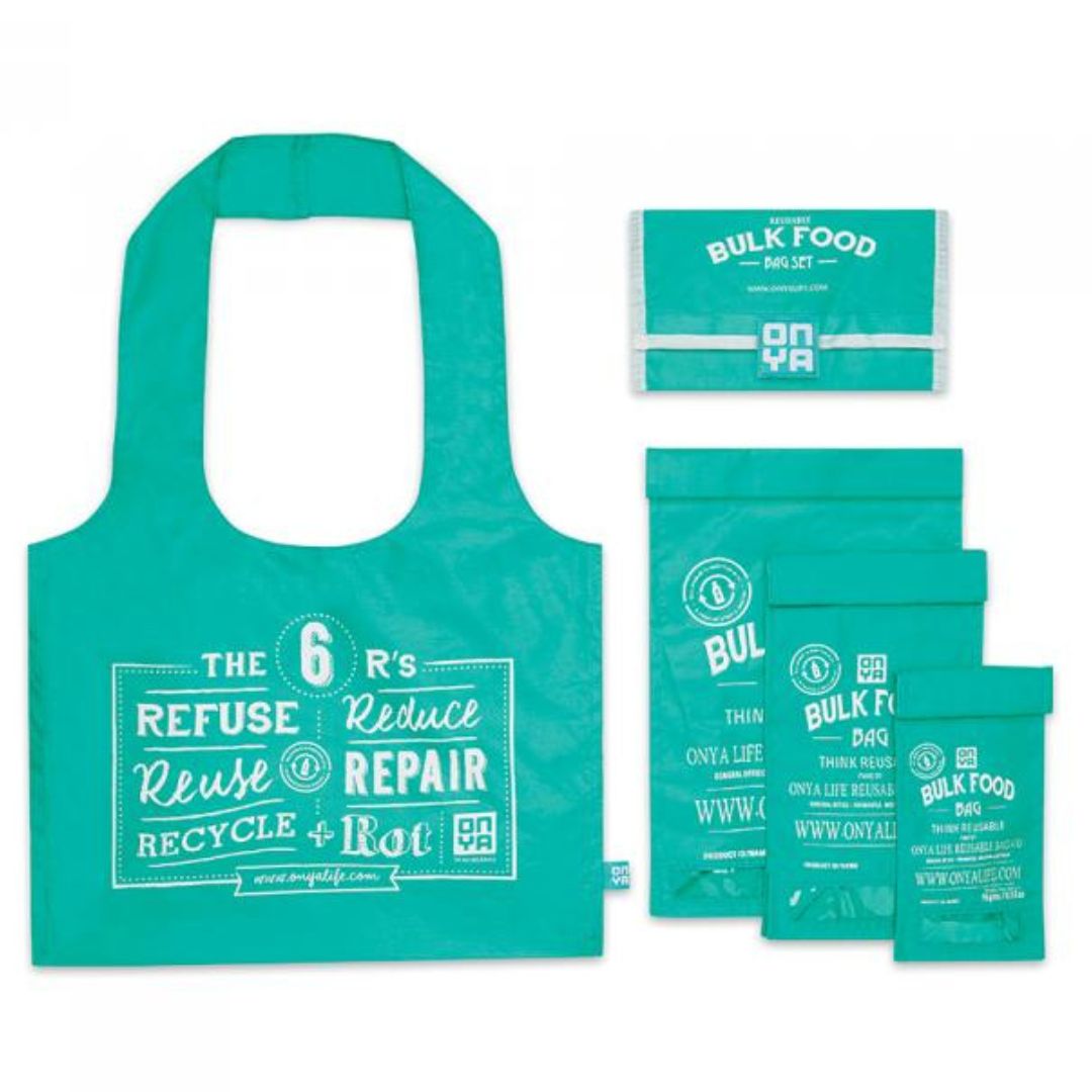Onya Bulk Food Starter Set (AQUA) – Natural Good Life