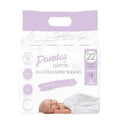 Pandas by Luvme - ECO Disposable Bamboo Nappies NEWBORN 0-3kg