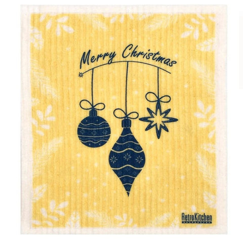 Retro Kitchen - Biodegradable Dish Cloth | CHRISTMAS BAUBLES