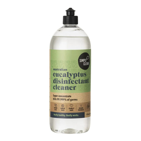 Simply Clean - Eucalyptus Disinfectant Concentrate Cleaner 1L