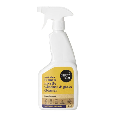 Simply Clean - Lemon Myrtle Window & Glass Cleaner 500mL