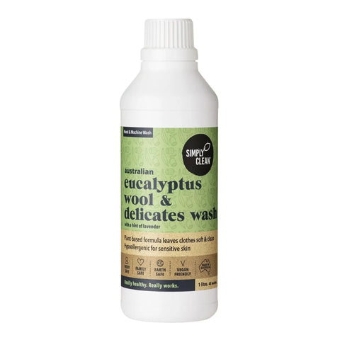 Simply Clean - Eucalyptus Wool & Delicates Wash 1L
