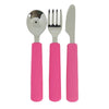 Mindful Mealtime - 3 Piece Kids Stainless Steel Cutlery Set