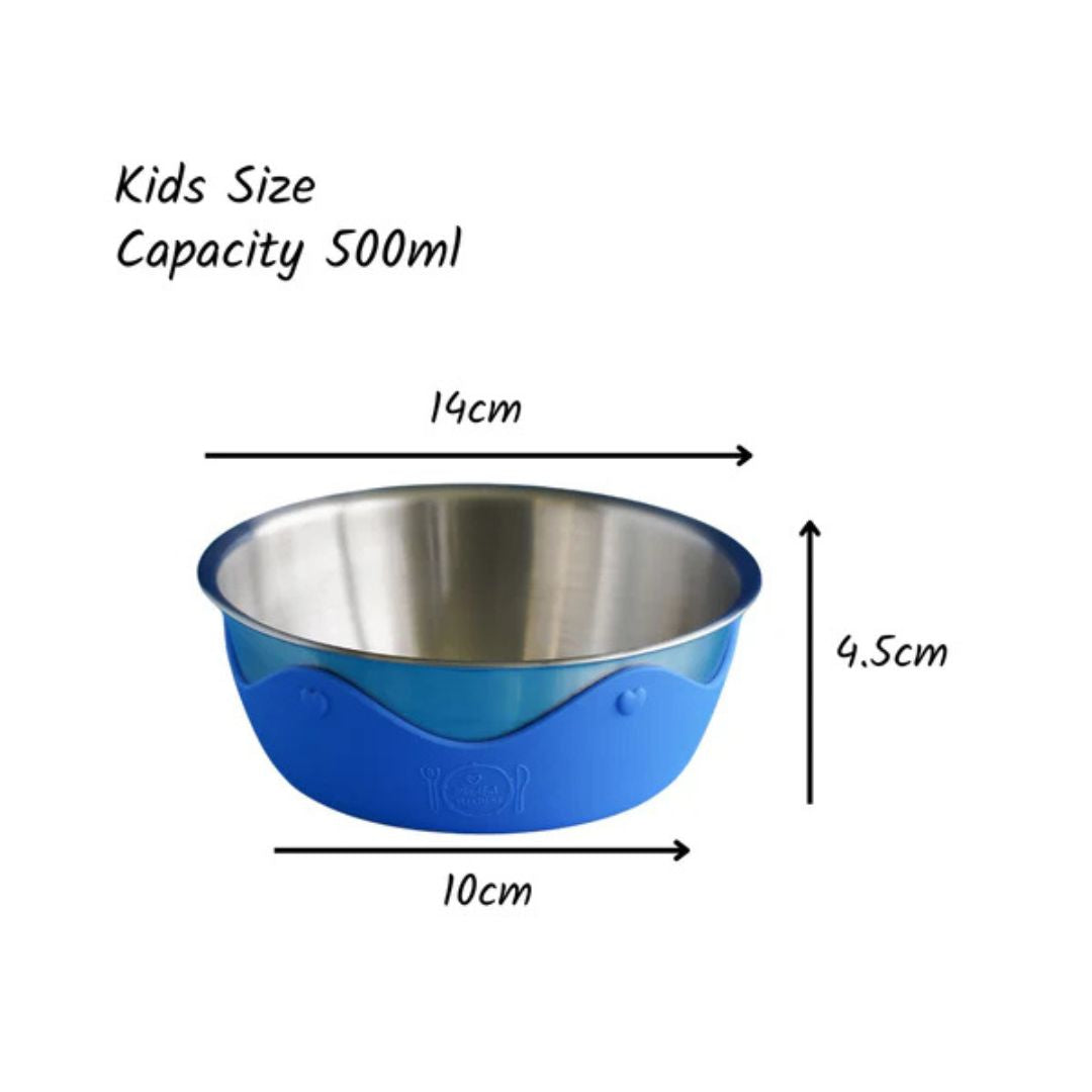 Mindful Mealtime - Kids Stainless Steel Bowl