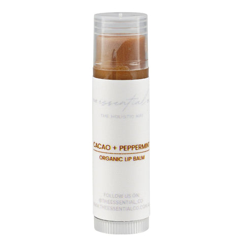 The Essential Co - Organic Cocoa & Peppermint Lip Balm