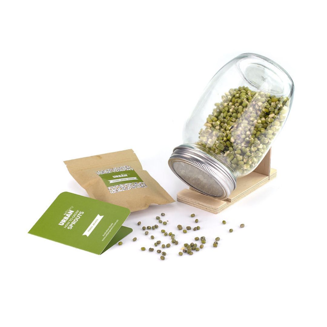 Urban Greens - Sprout Jar Kit MUNG BEANS – Natural Good Life