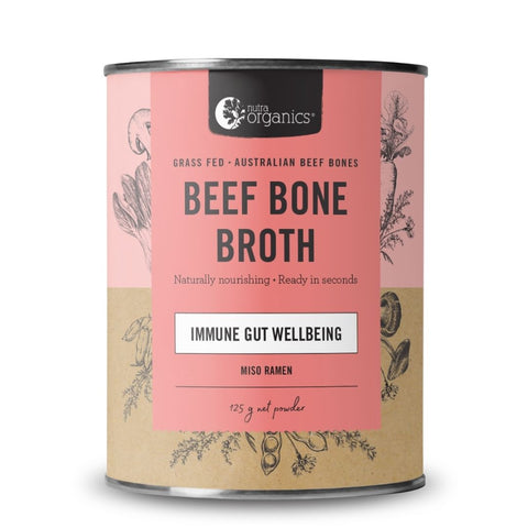 Nutra Organics - BEEF Bone Broth MISO Ramen | 125g BEST BEFORE 05/2024