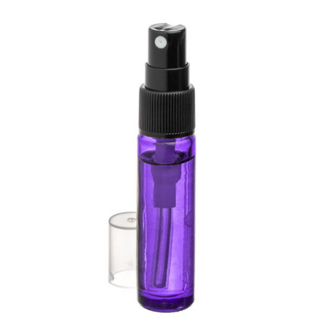 10ml Purple Glass Spritzer Bottle