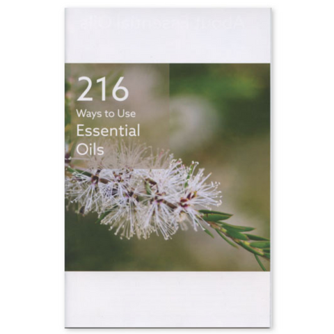 216 Ways to Use Essential Oils Booklet
