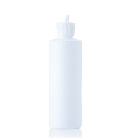 240ml White Plastic Bottle with Flip Cap