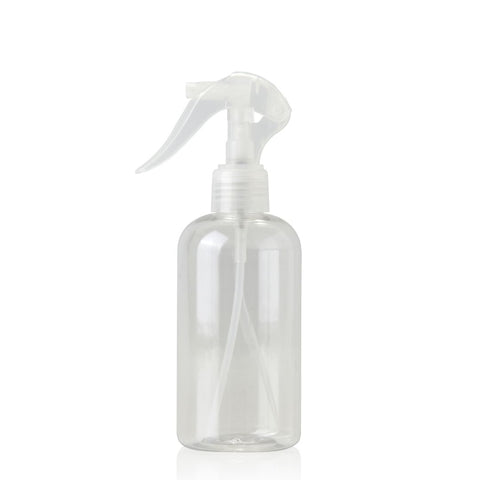 250ml Clear PET Plastic Spray Bottle