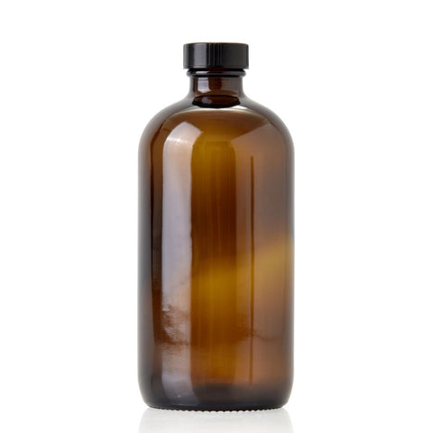 500ml Amber Glass Bottle with Cap Closure