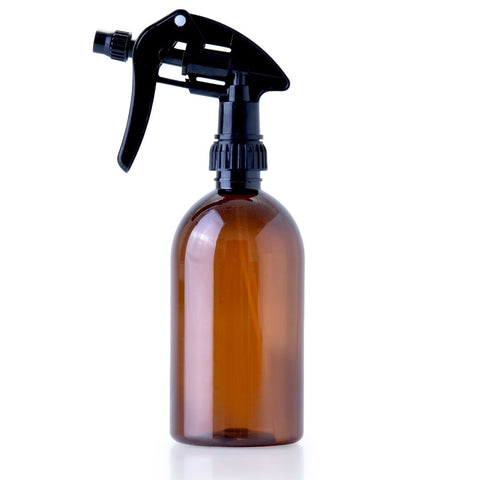 500ml Amber PET Plastic Spray Bottle (Squat Boston)
