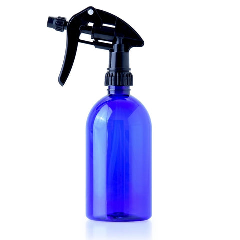 500ml Cobalt Blue PET Plastic Spray Bottle (Squat Boston)