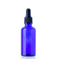 50ml Cobalt Blue Glass Dropper Bottle