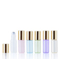 5ml Pastel Glass Roller Bottles (Pk 6)