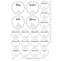 Label Lane Label Set - Arrow Wreath