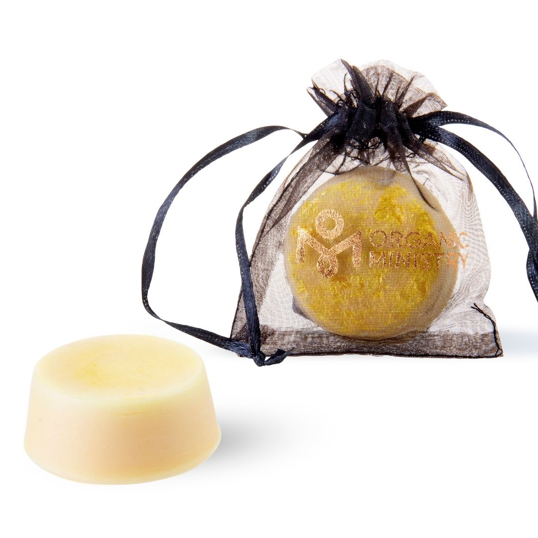 Organic Ministry Shampoo and Conditioner Bar – BANANA (Hairloss Prevention/Flaking Scalp)
