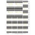 Label Lane Label Set - Black and Gold