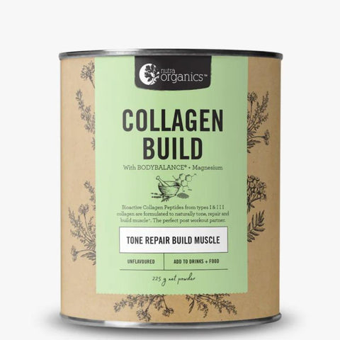 Nutra Organics - Collagen BUILD Unflavoured | 225g