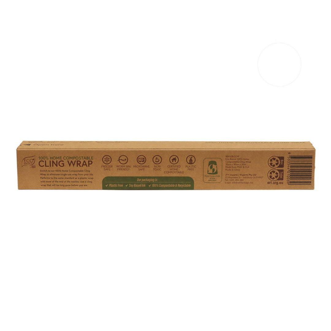 Eco Basics - 100% Home Compostable Cling Wrap 30m – Natural Good Life