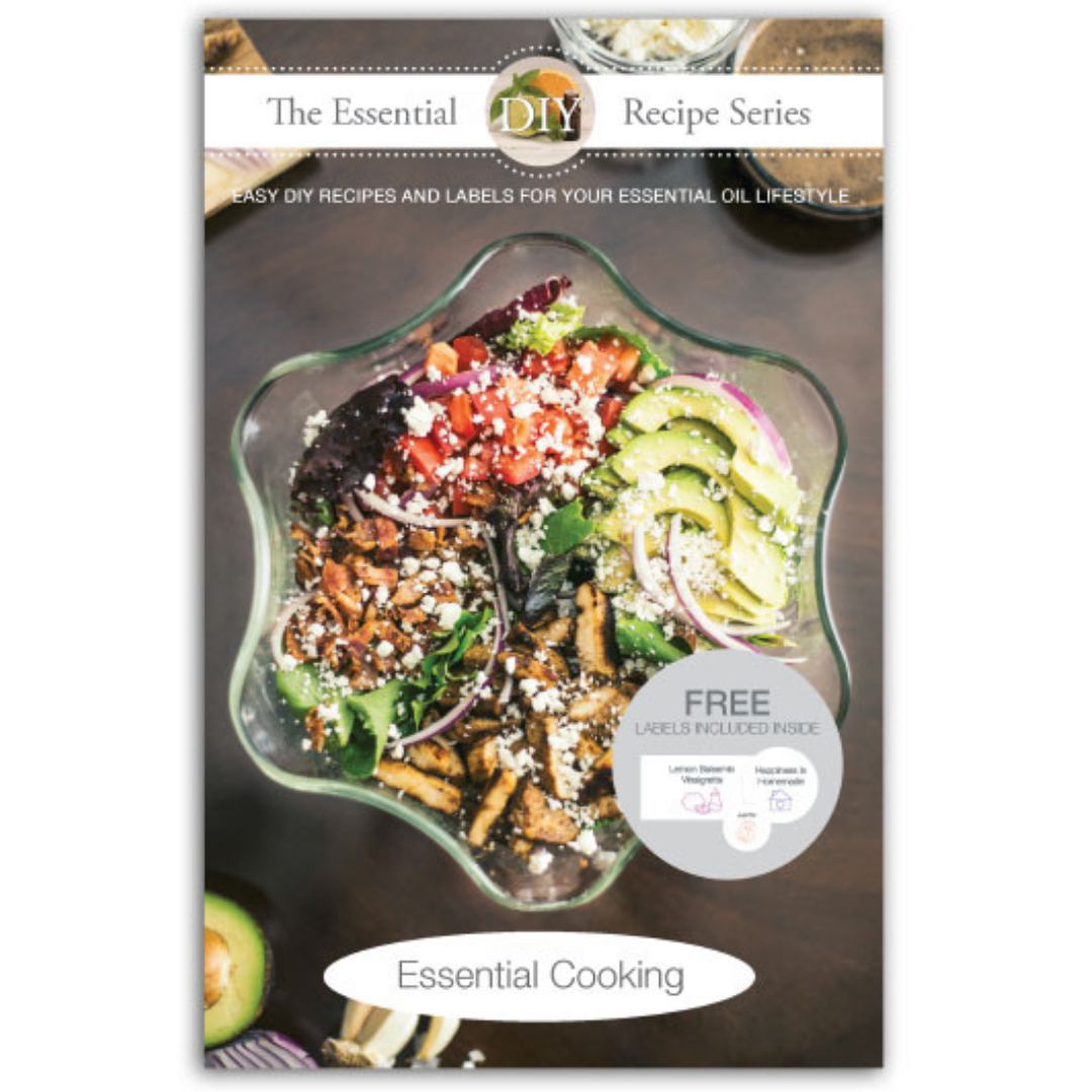 Essential Cooking Recipe Booklet with Labels