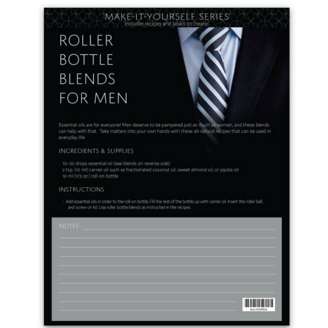 Make-It-Yourself Series: Roller Bottle Blends for Men Set