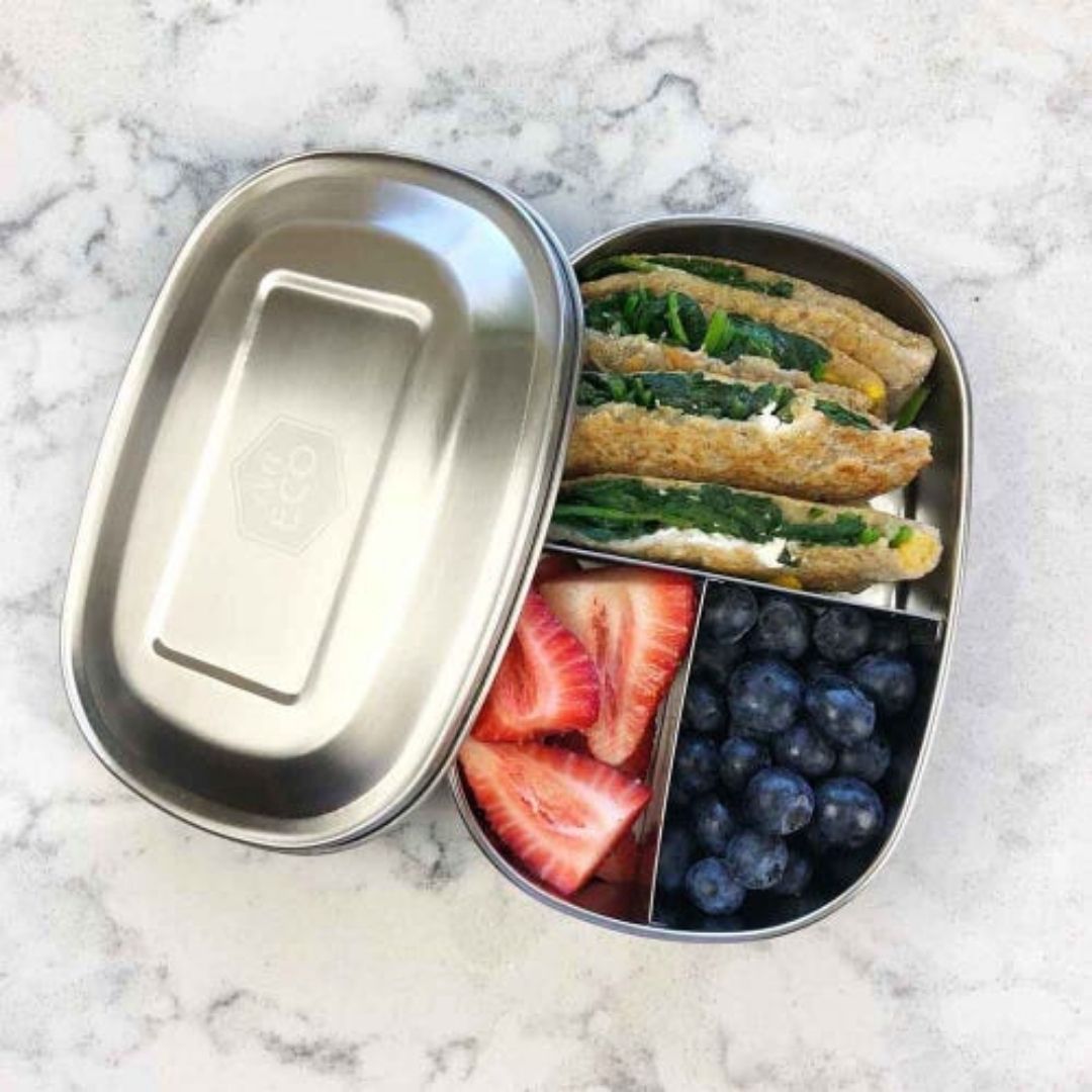 Ever Eco - Stainless Steel Bento Box 3 Compartment