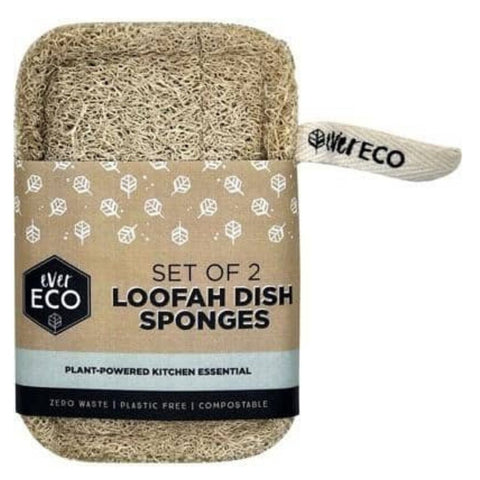 Ever Eco - Loofah Dish Sponge (2 Pack)