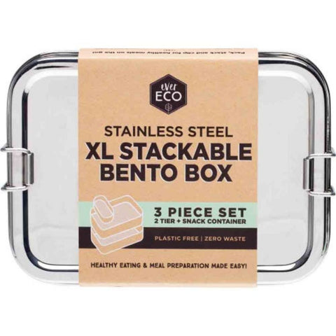 Ever Eco - XL Stainless Steel Stackable Bento Box
