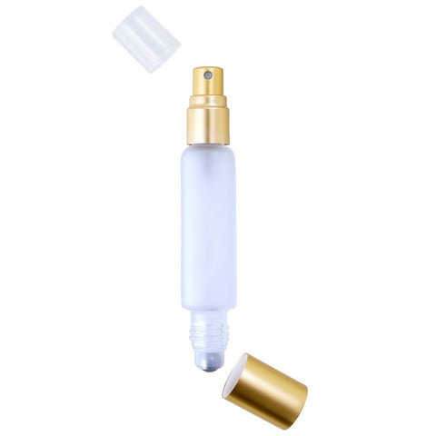 Roller Spray Duo Bottle - Frosted