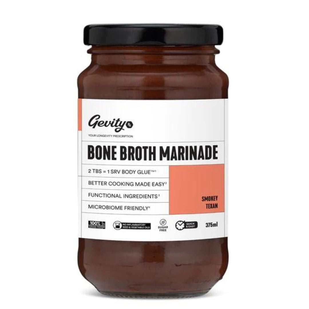 Gevity RX Bone Broth Marinade - SMOKEY TEXAN