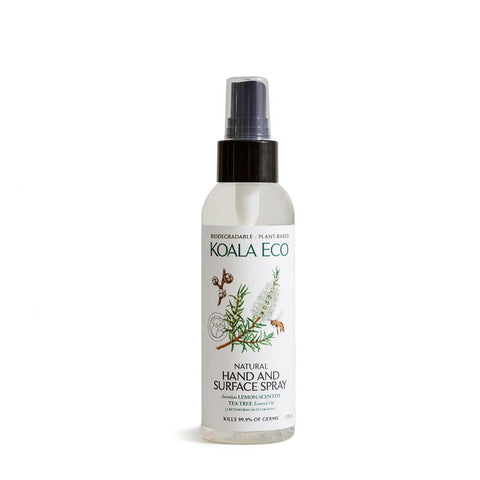 Koala Eco All Natural Hand & Surface Spray - Lemon Scented Tea Tree 125ml