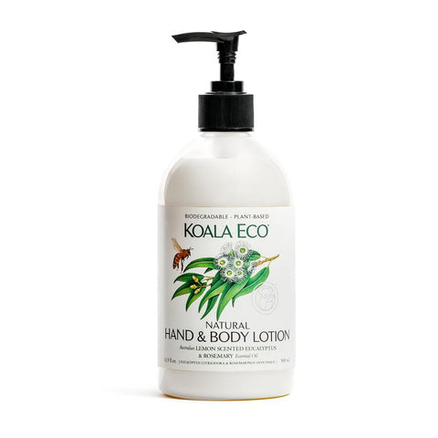 Koala Eco Hand and Body Lotion - Lemon Scented Eucalyptus & Rosemary 500ml