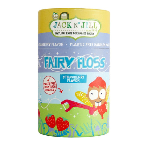 Jack 'N Jill Kid Fairy Floss Picks - Strawberry