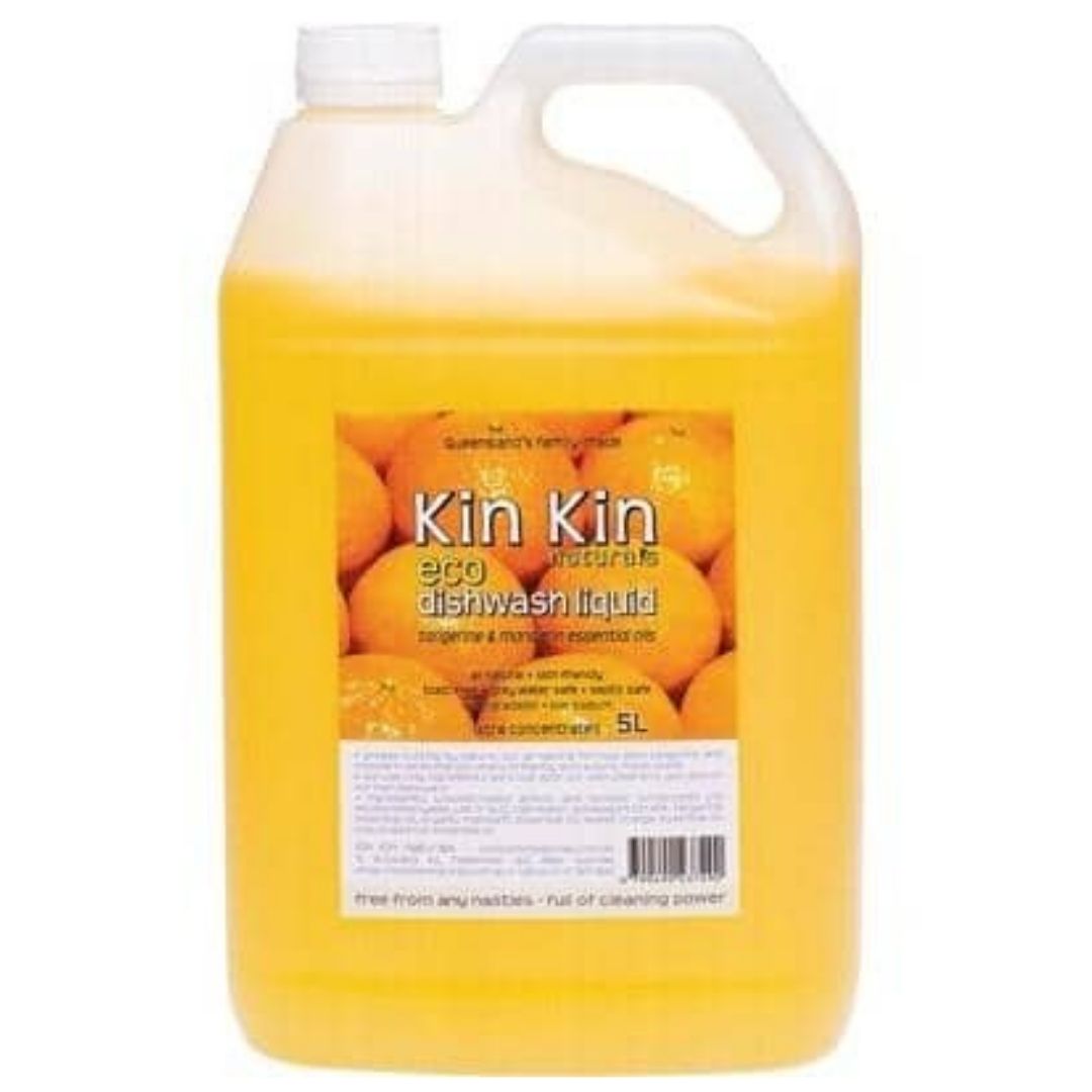 Kin Kin Naturals - Dishwashing Liquid | Tangerine & Mandarin Essential ...