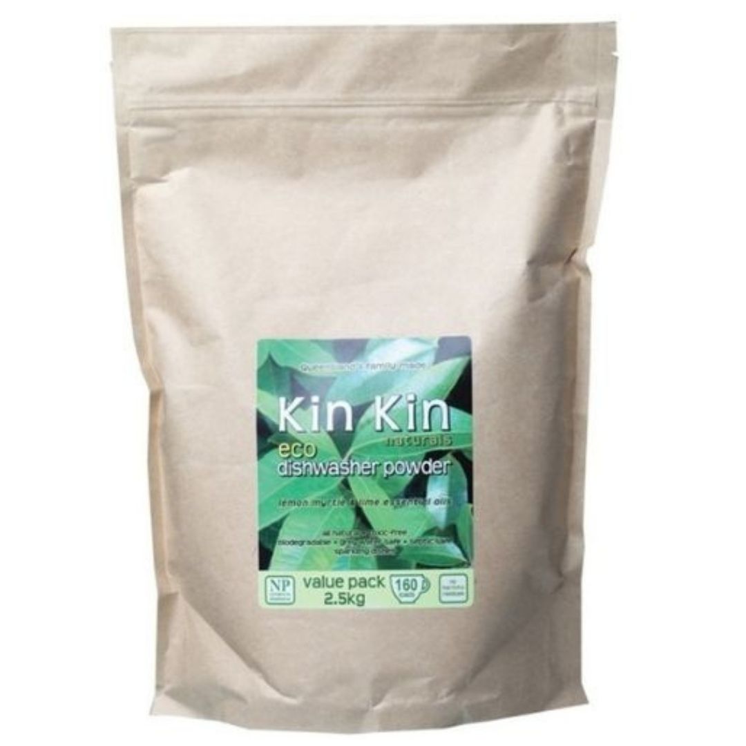 Kin Kin Dishwashing Powder – Lemon Myrtle and Lime – Natural Good Life