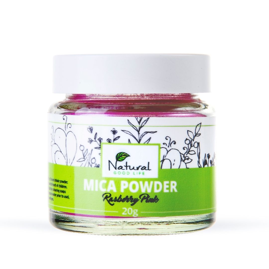 Pink Powder Raspberry Mica Powder - Raspberry Pink – Natural Good Life