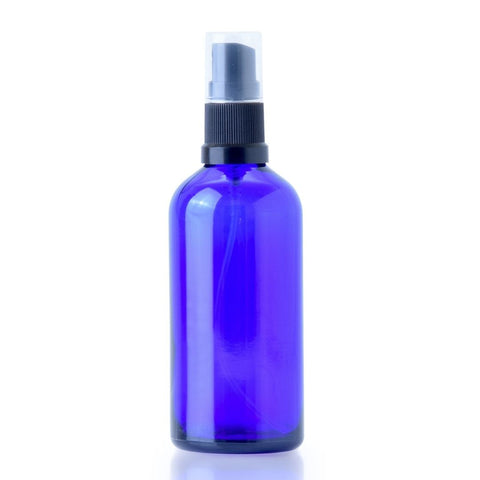 100ml Cobalt Blue Glass Spray Bottle