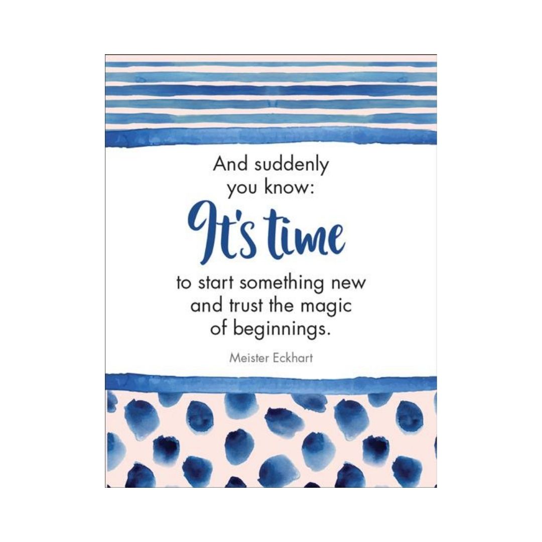 Affirmation Cards - New Beginnings – Natural Good Life